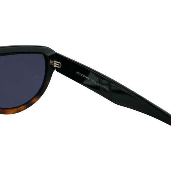 ANDY WOLF PERI C:03 (BLACK/BROWN) 54-17-145 Sunglass Eyeglass Frames main image 5